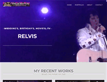 Tablet Screenshot of elvisinnewyork.com